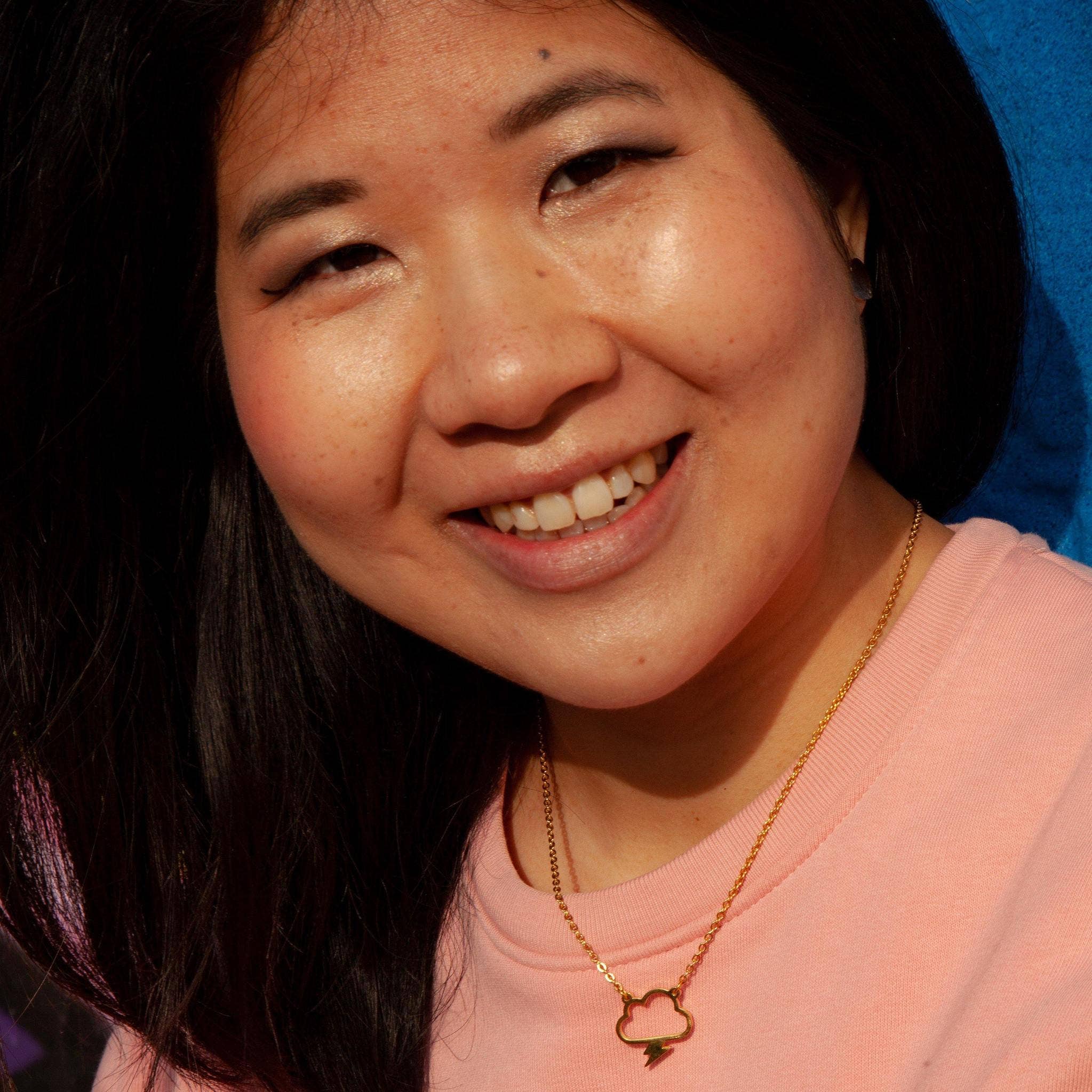 ESA EVANS - Wholesale Pendant/Charm Necklace - Lightning Cloud Bolt Pendant Necklace | Stainless Steel3