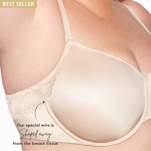 Darcey Bra Nude A-G Cup for wholesale by No.1 Bra London