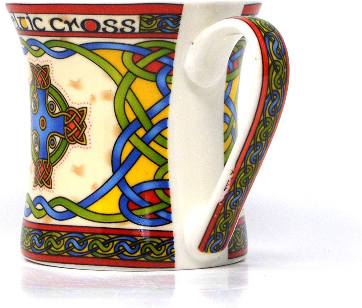 Dublin Gift Company - Wholesale Coffee Mug - Ceramic Celtic Cross Mug2
