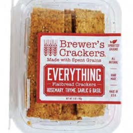 Brewer's Foods - Wholesale Crackers - Everything Flatbread Crackers