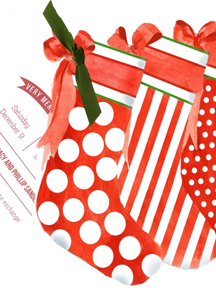 Invitations (Die Cut Invitations - HW765W) for wholesale by Stevie Streck Designs