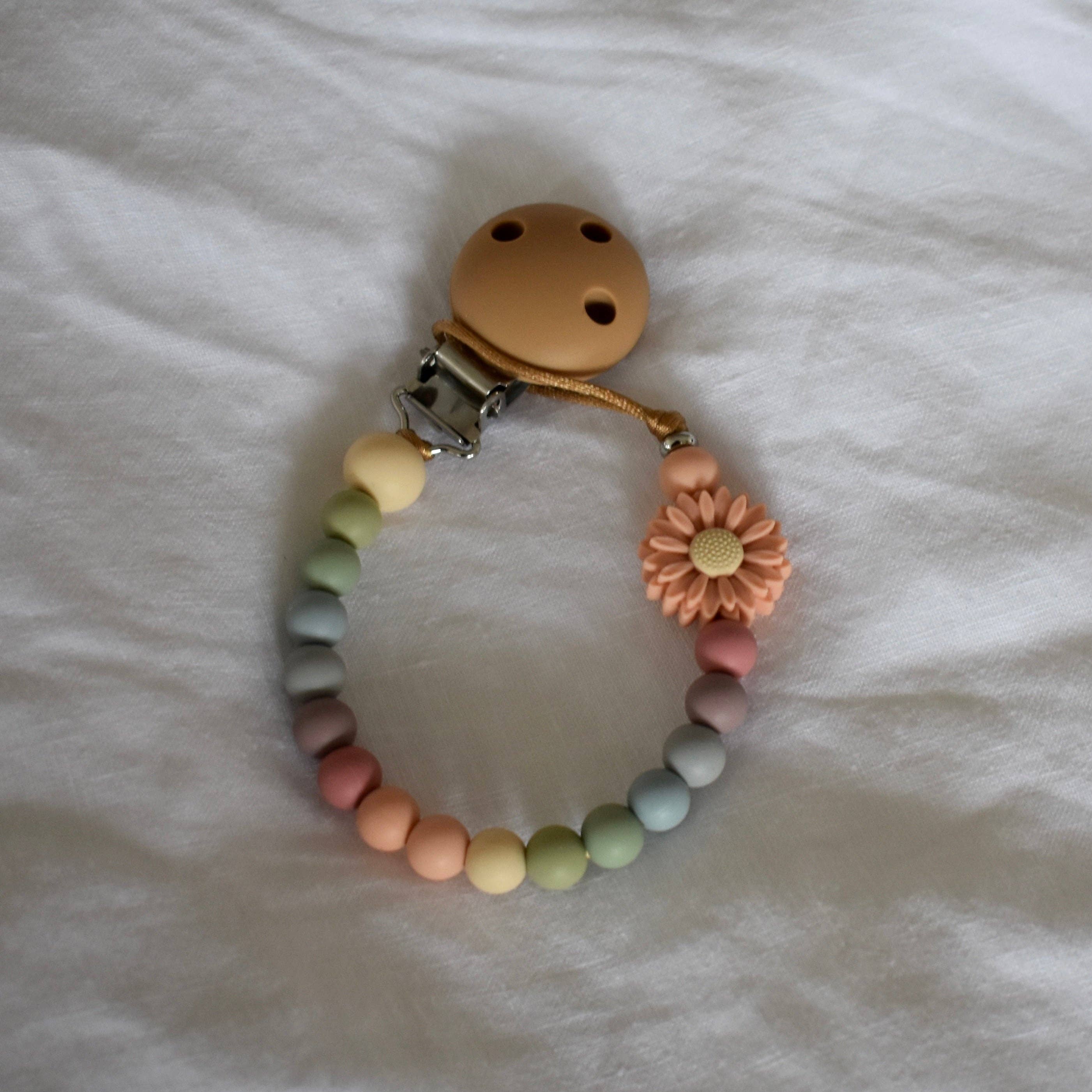 Bella Zailea - Wholesale Pacifier clip – Baby - Daisy Dummy Clip8
