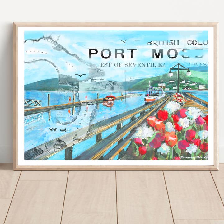 POMO Spring 11x14 Print for wholesale by nancy carol studio