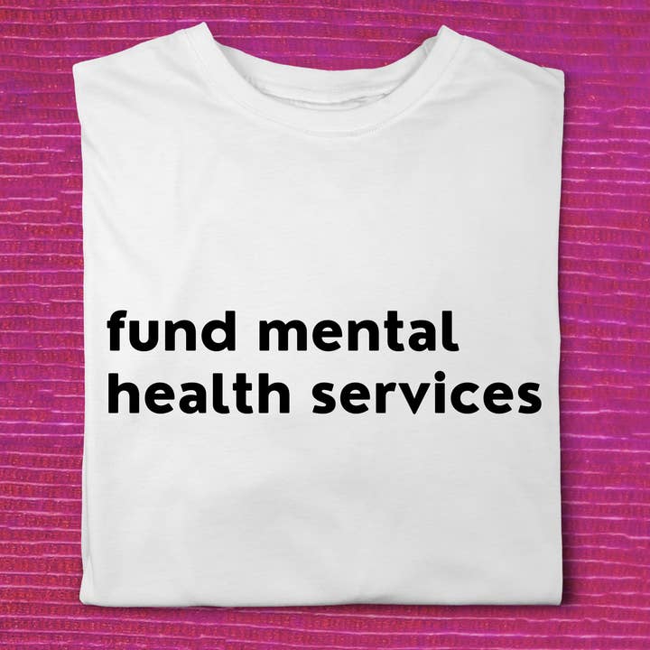 chemise fund mental health services | Sensibilisation à la santé mentale pour la vente par a riley creations