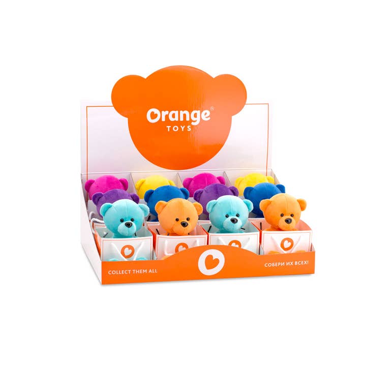 Orange Toys - Wholesale Stuffed/Plush Toy - Kids & Baby - Surprise Teddy Bear-15Cm - 0+