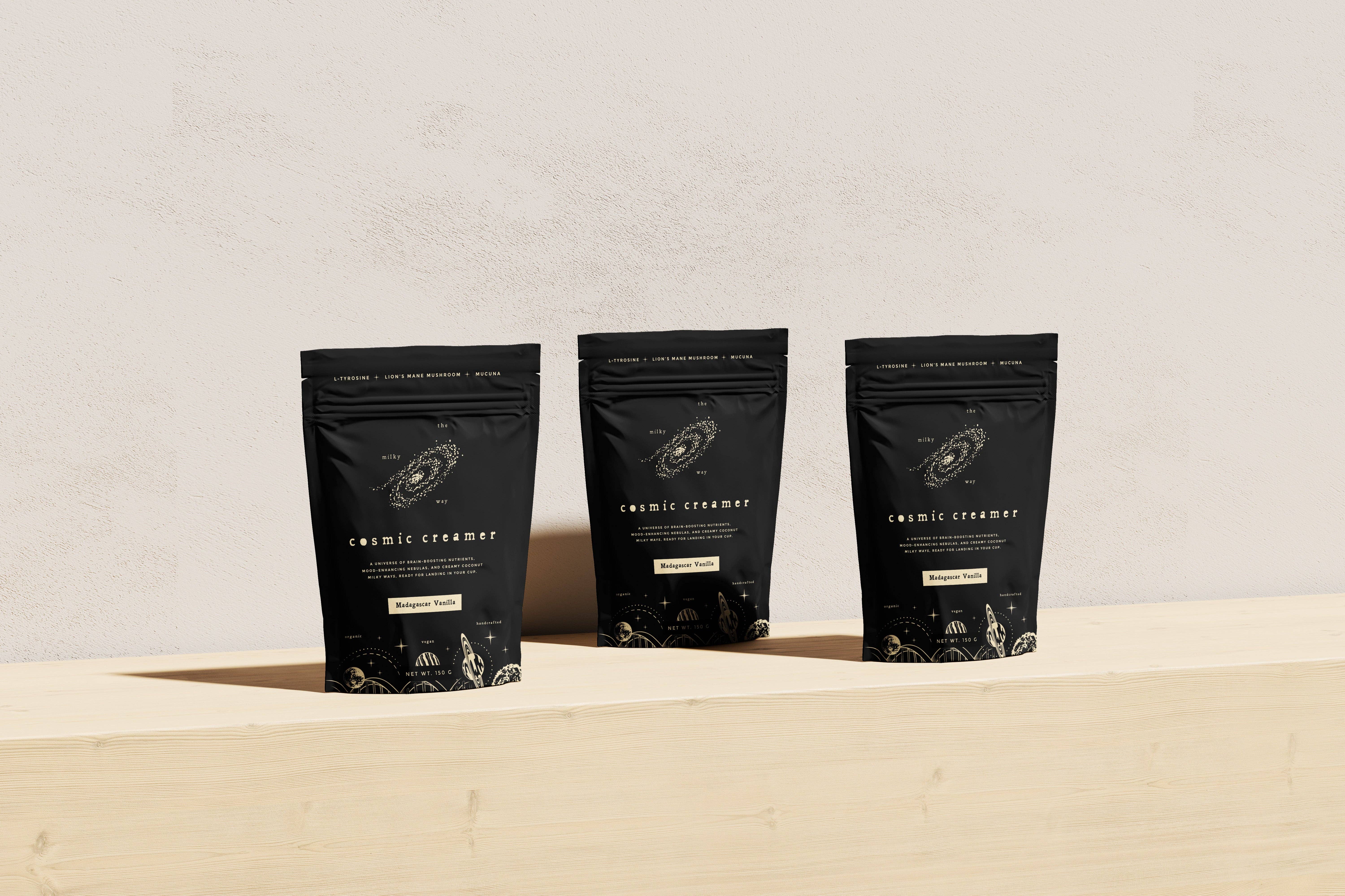 Black Magic Alchemy - Wholesale Proteïne/superfoodpoeder - Cosmic Creamer: Paddenstoel van de Leeuwenmanen - Madagaskar Vanille9