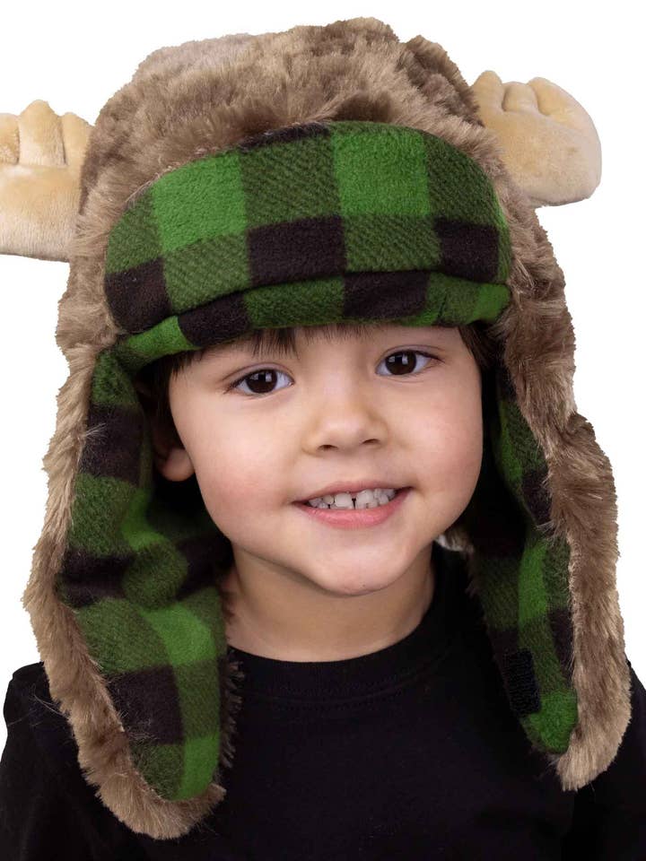 Moose Critter Cap for wholesale by Lazy One