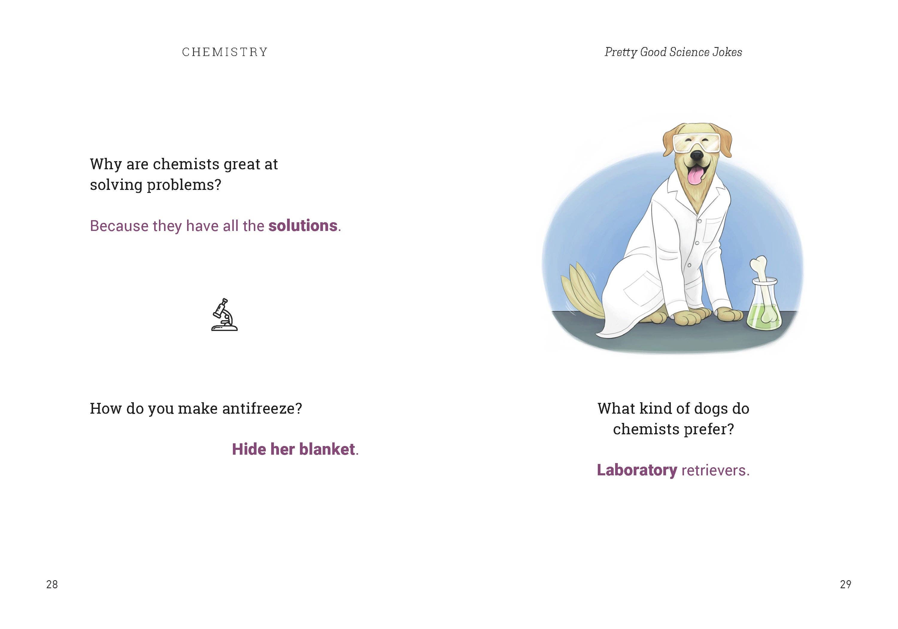 Chronicle Books - Wholesale Humor - Pretty Good Science Jokes9