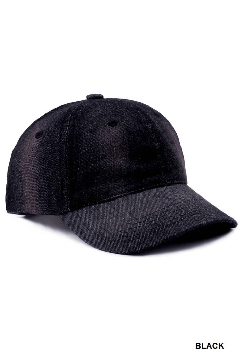 42POPS - Wholesale Baseball Cap - Women's - 1015 Denim Washed Cap
 SI-281741