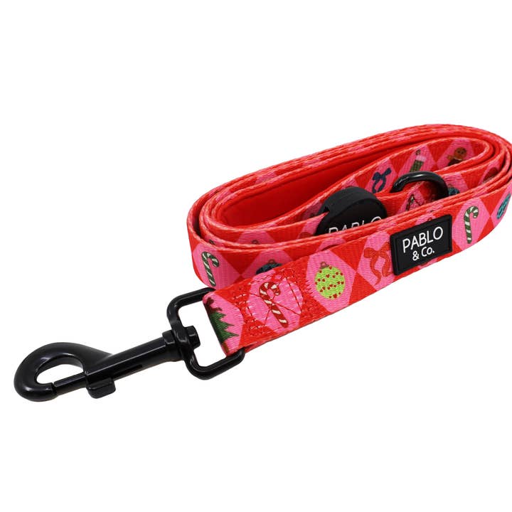 Christmas Cheer: Dog Leash for wholesale by Pablo & Co. Boutique