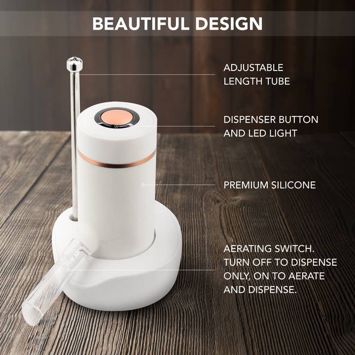 Vin Fresco - Wholesale Wine Aerator - Vin Fresco Rechargeable Electric Wine Aerator and Dispenser3