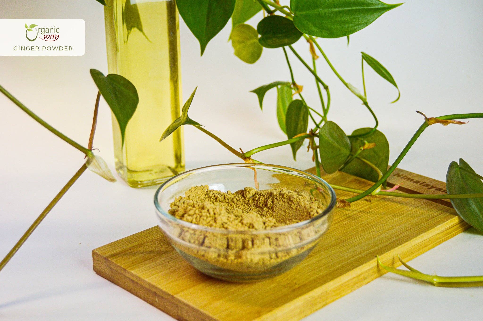 Organic Way LLC - Venta al por mayor Especias secas - Polvo de raíz de jengibre (Zingiber officinale Roscoe) para té herbal - Certificado Kosher y USDA | No transgénico y sin gluten | Analizado cuidadosamente | Bolsa resellable | 100 % crudo de India3