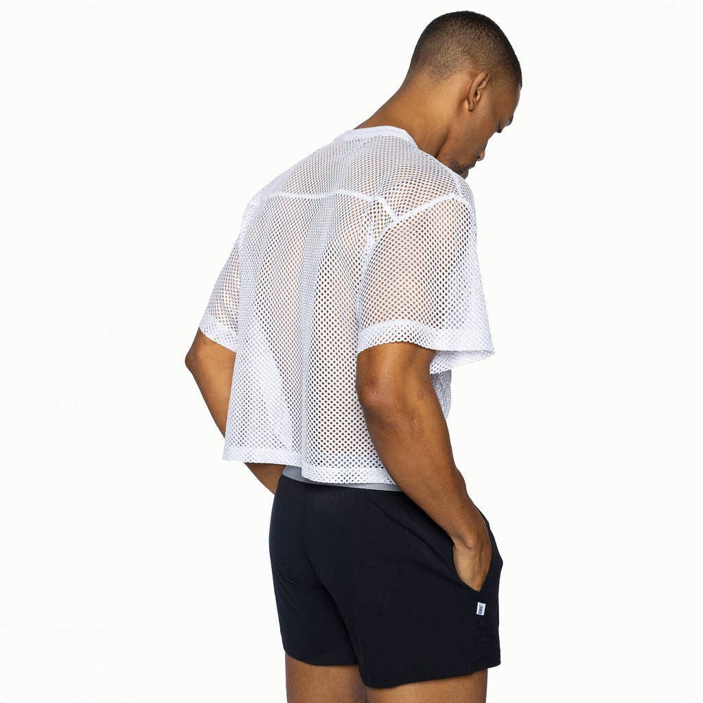 White Short Sleeve Practice Jersey for wholesale on Faire3
