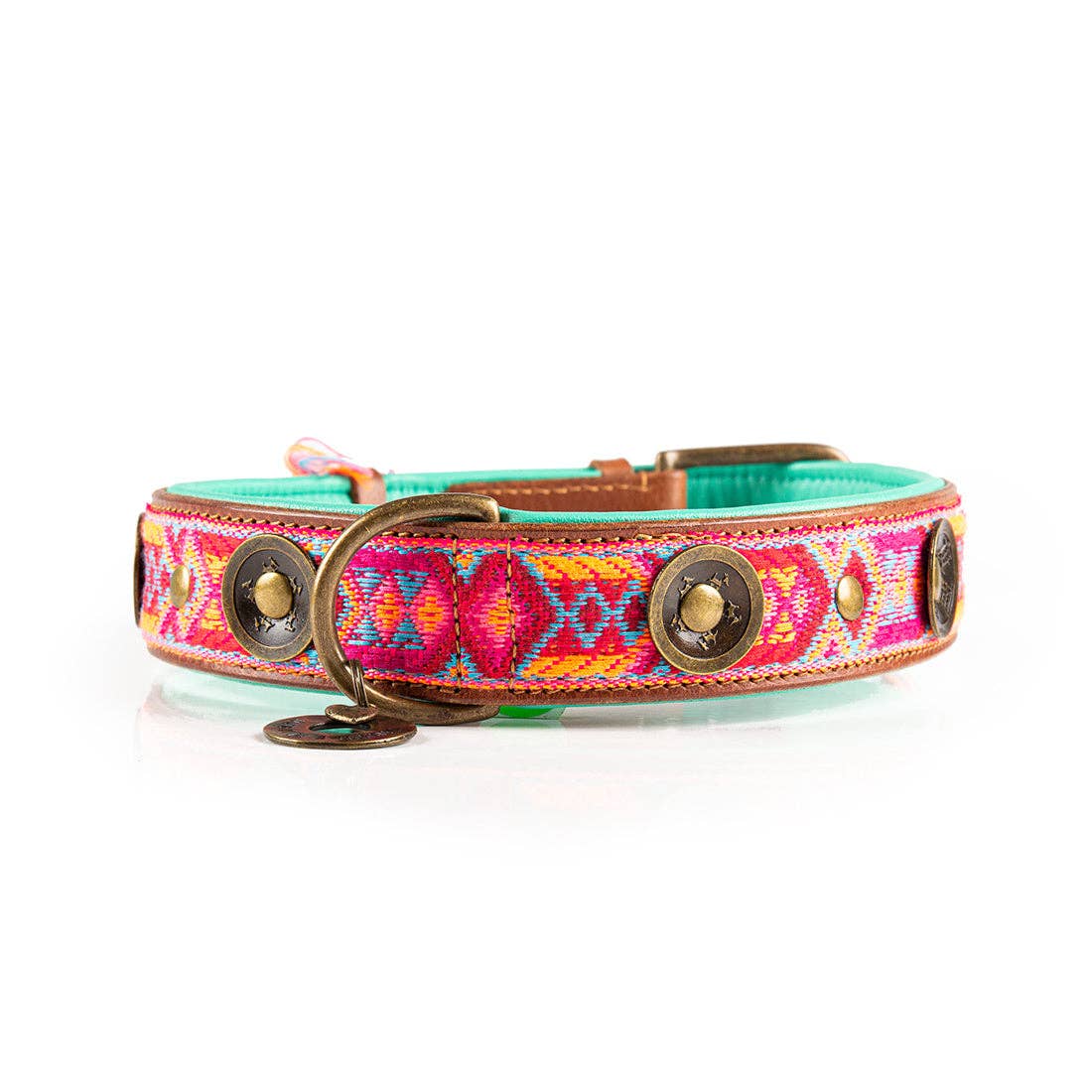 Dog with a Mission - Wholesale Pet Collar - Dog - Boho Rosa Collar 3
