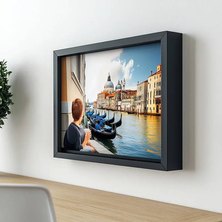 Modern Memory Design Picture Frames - Wholesale Picture Frame - Black 12x20 Shadow Box Picture Frame 12 x 20 Display Case Deep4