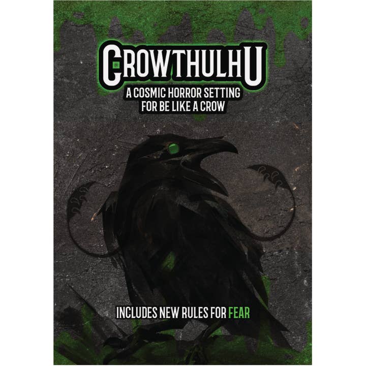 Crowthulhu - a Cosmic Horror Setting for Be Like a Crow (Zine) for wholesale by Critical Kit Ltd