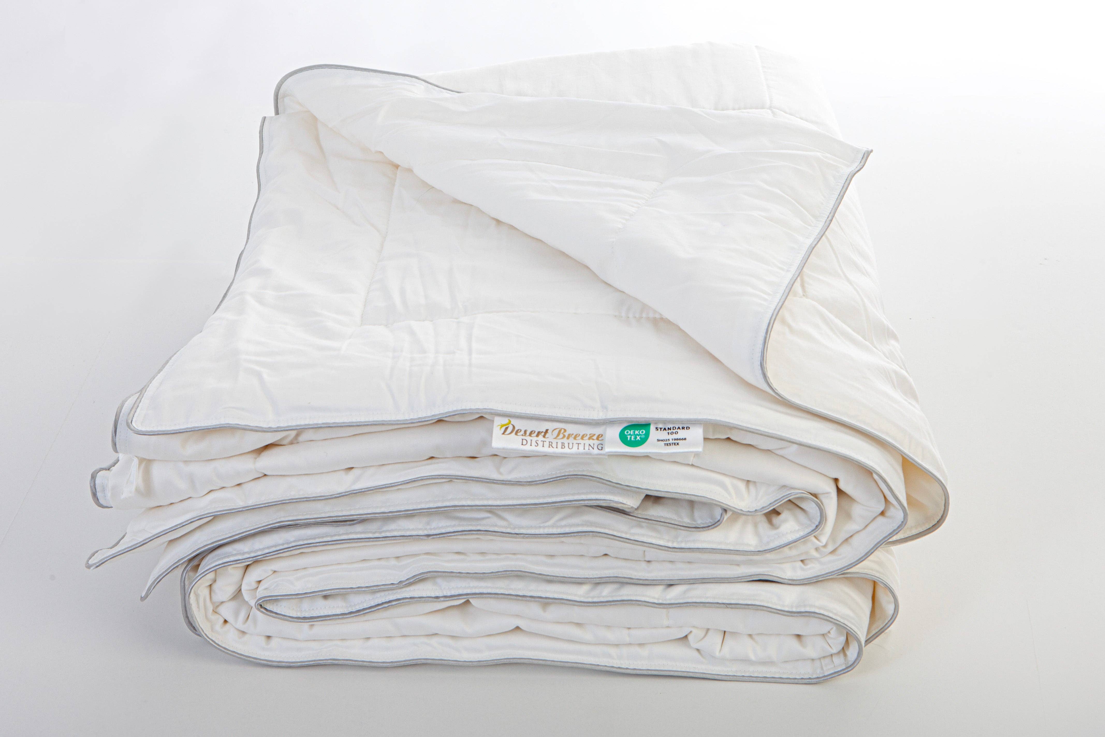 Desert Breeze Distributing - Wholesale Down Comforter - Bamboo Cooling Comforter, Lightweight and Cooling Duvet Insert10