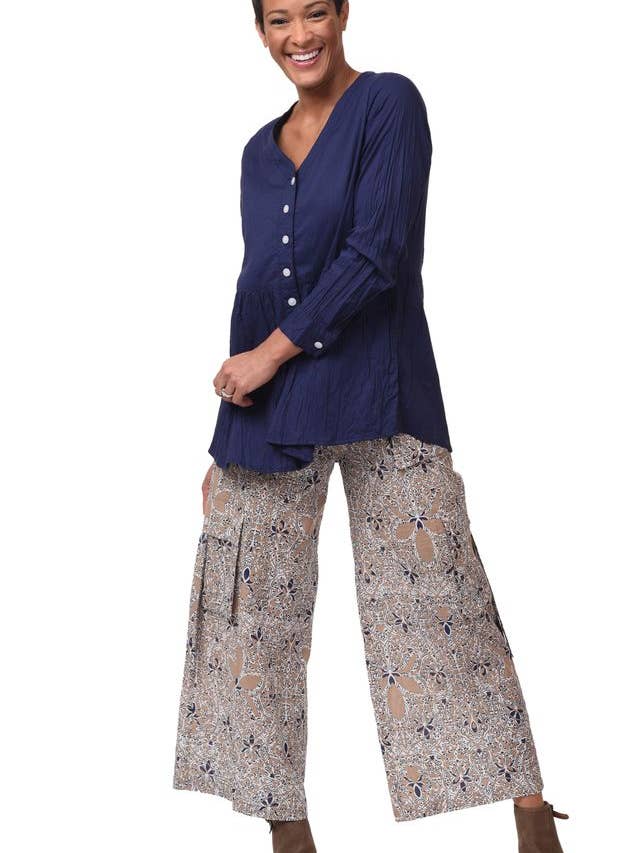 CV1086 Pantalón Cargo Calista en Kumari* para venta al por mayor de Tulip Clothing