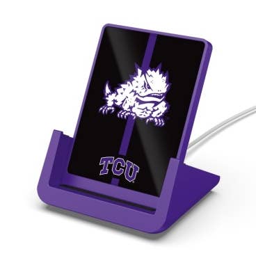 Support de recharge sans fil NCAA TCU Horned Frogs pour la vente par Prime Brands Group
