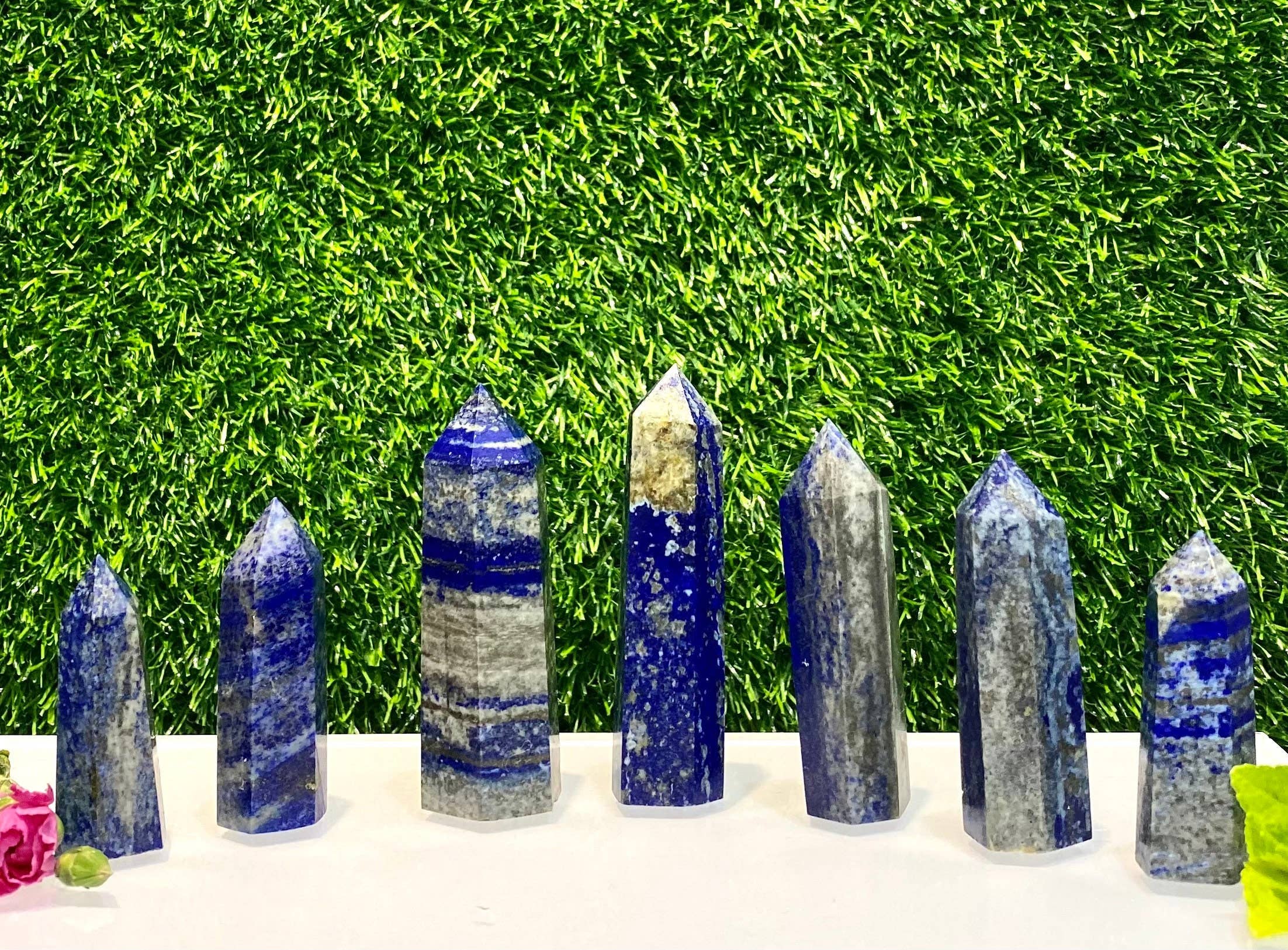 KayleeNYC - Wholesale Spiritual Stone/Crystal - Wholesale Lot 1 Lb Lapis Lazuli Obelisk Tower Point Crystal3