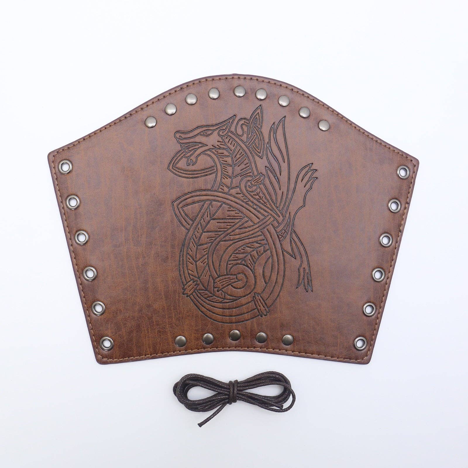 SALINA TRADING INC - Wholesale Costume – Women's - Medieval Leather Wrist Cuffs Retro Punk Arm Guards Festival Costume Accessories42