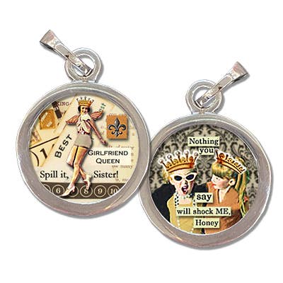 Meilleure petite amie Reine pour la vente par Pick Up Sticks Jewelry Company