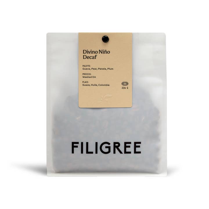 Divino Nino DÉCAF pour la vente par Filigree Coffee