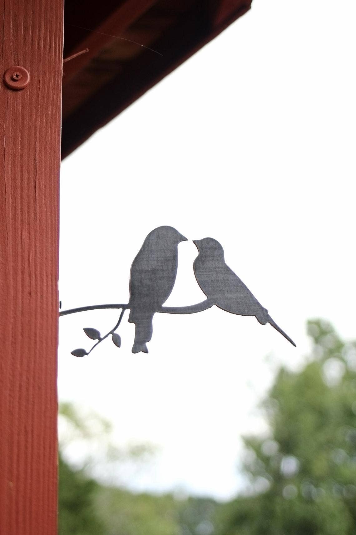 Highland Ridge  |  Handmade Home Decor - Wholesale Outdoor Ornament/Decor - Metal Bird Statue - Love Birds Statue7