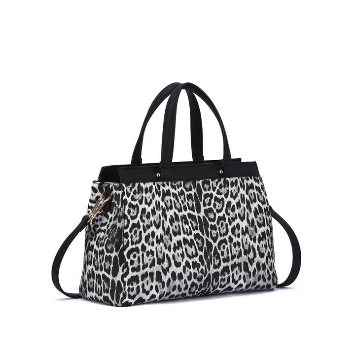 Mellow World – wholesale Satchel – Women's – Savanna Leopard Print Satchel