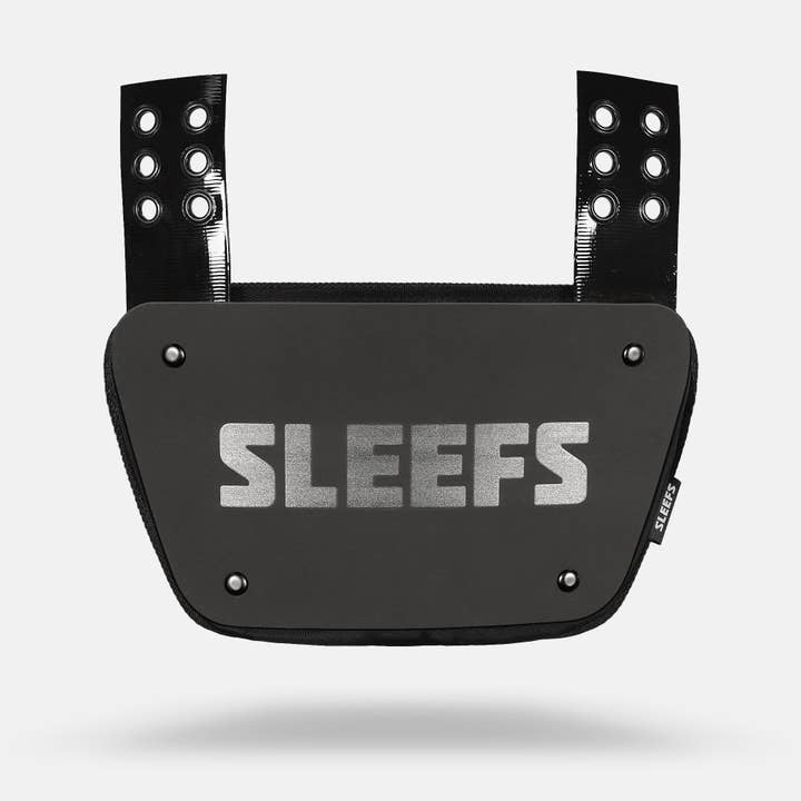 Black Football Back Plate - Adult for wholesale by Sleefs