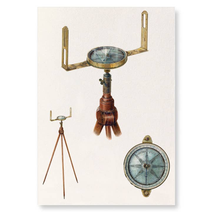 BUSSOLE D'ARPENTEUR (C. 1937): Pintura Arte Print por atacado de Ezen Trade