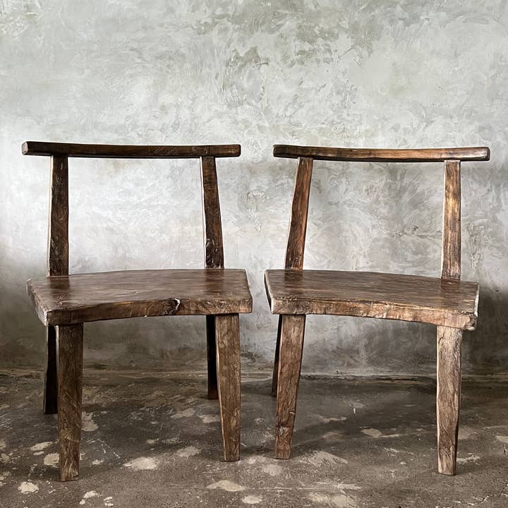 Office Objets – wholesale Chair – Large chair or armchair in antique teak H84 L6049