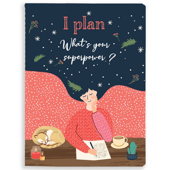 Dot Grid Notebook Jag planerar Vad är din SuperPower för wholesale av Fulique