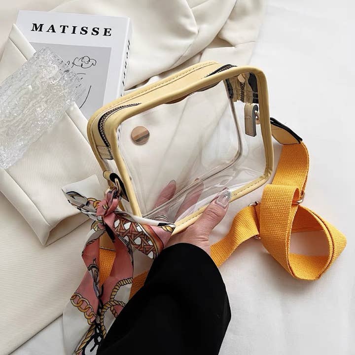 Raphael wonders - Wholesale Crossbody Bag - Women's - Multipurpose Clear Crossbody Purse