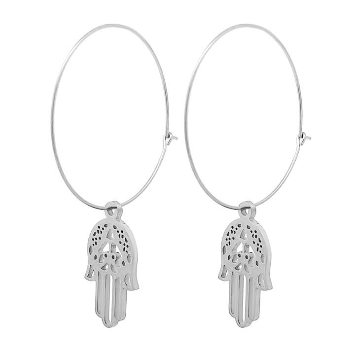 Cirkel ørering med sommerfugl - 202401161628 for engroshandel hos AMORINO SRL