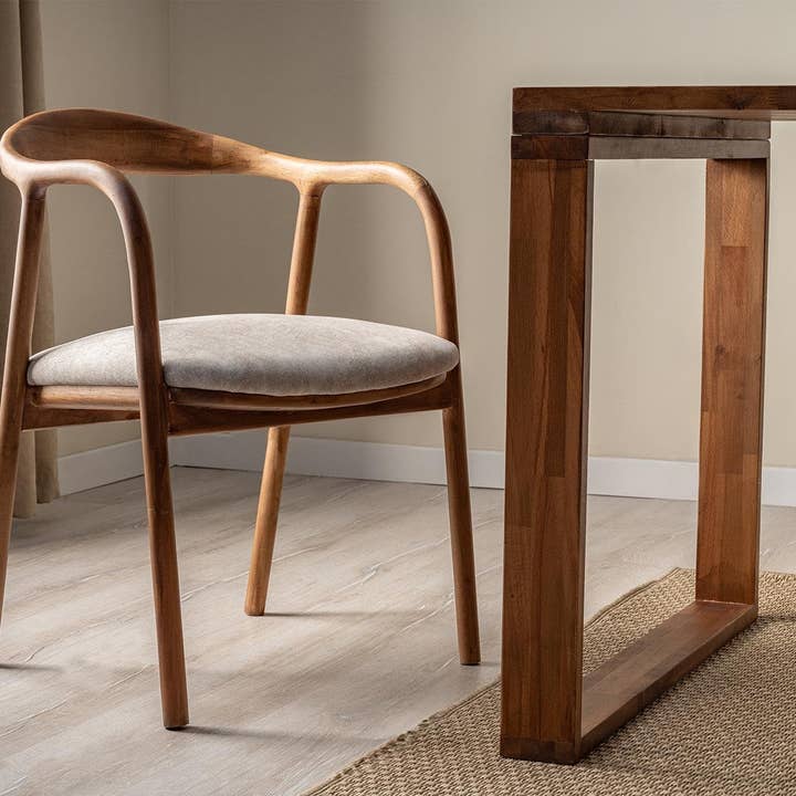 Deholzwart GmbH - Wholesale Chair - Atlas, high-quality chair made of solid walnut wood4