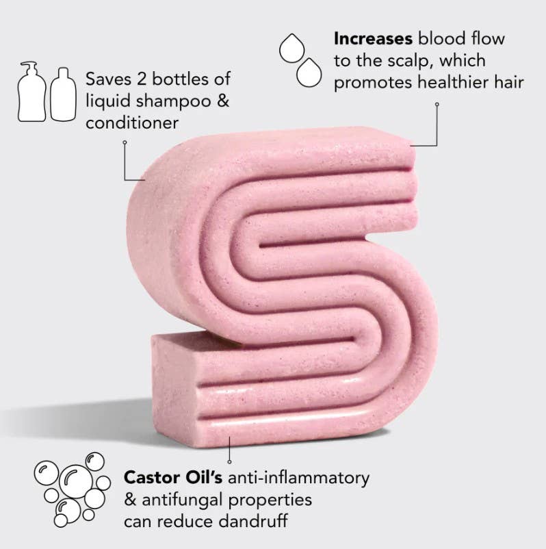 KITSCH - Wholesale Shampoo Puck/Solid Shampoo - Castor Oil Nourishing Shampoo Bar2