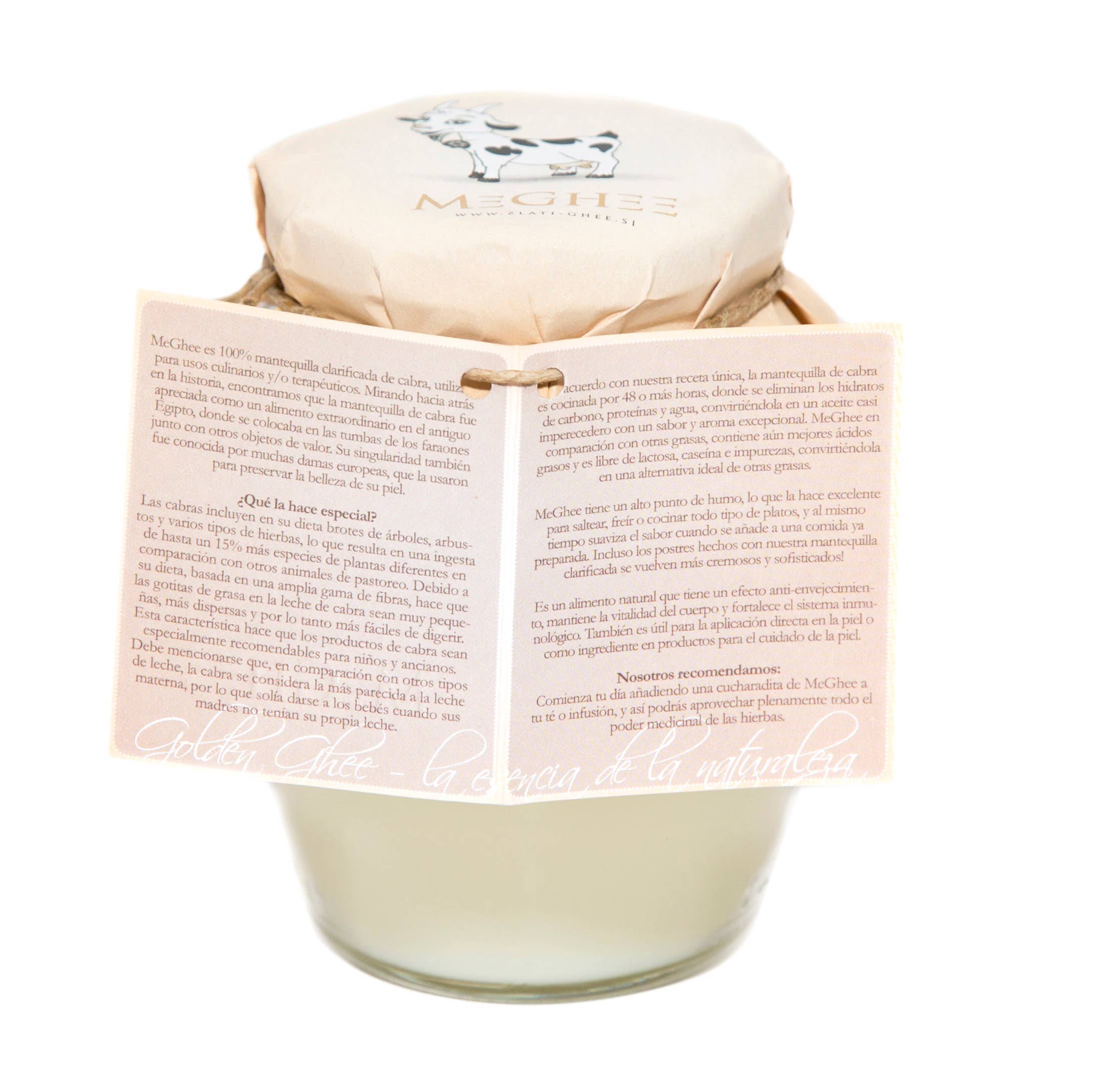 Indiaveda - Vendita all'ingrosso Burro - Burro di Capra Biologico Meghee 300 g1