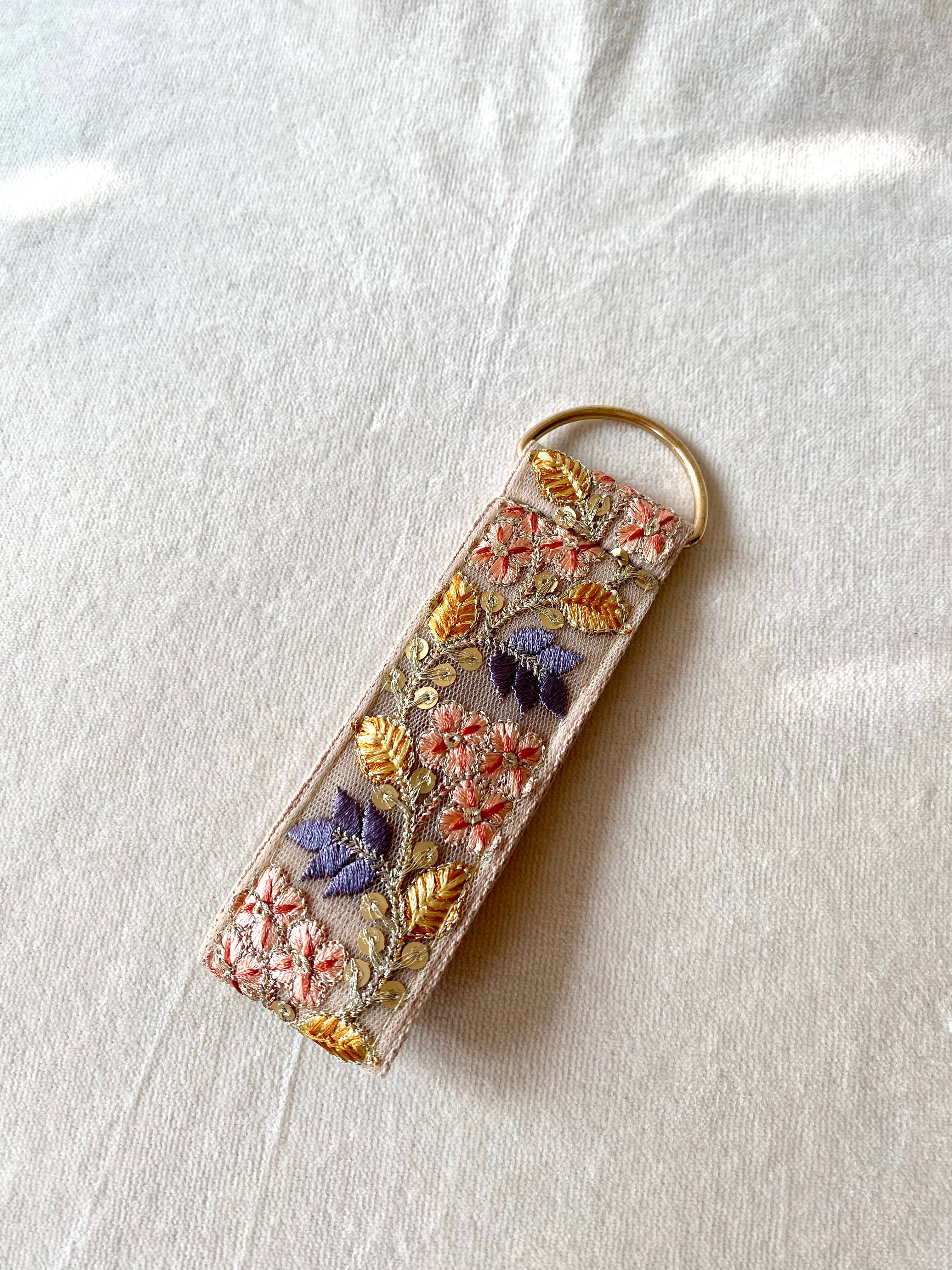 Temple of Treasure - Wholesale Keychain - Women's - Harvest Grapes in Peach - floral keychain - autumn gifts 4