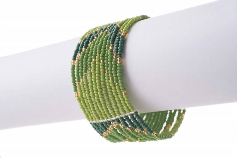 BeadWORKS - Wholesale Beaded Bracelet - Elastic Bracelet (12-Strand)3