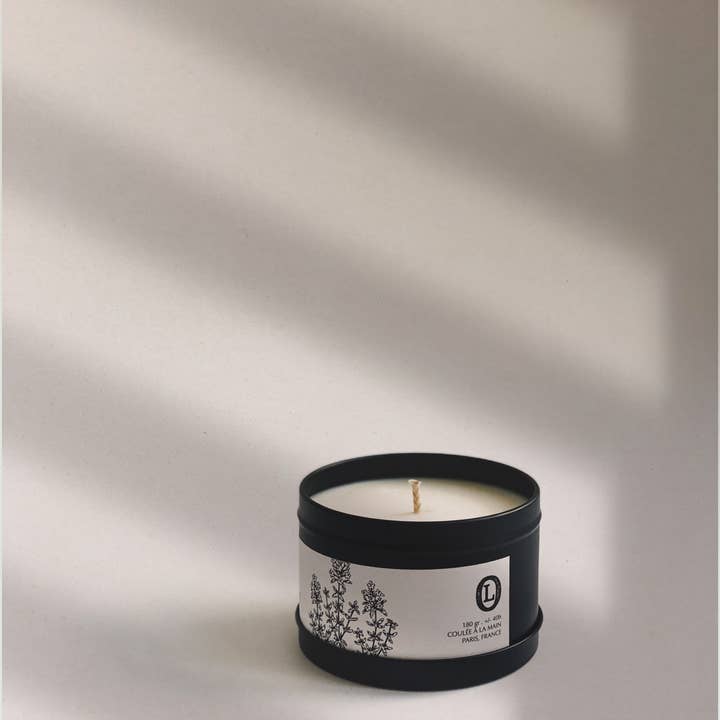 Officine Lutèce – Engroshandel Rejsestearinlys – „Bonheur“ duftlys - Timian & Lime
