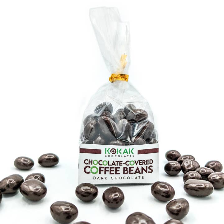 Café em grão coberto de chocolate por atacado de Kokak Chocolates