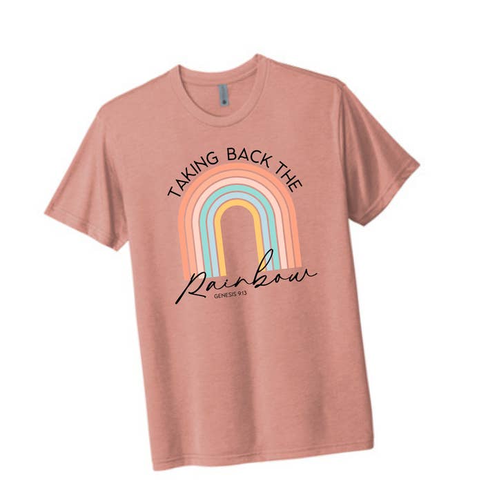 À la conquête de l'arc-en-ciel Genesis 9:13 DTF pour la vente par Grace by Herr