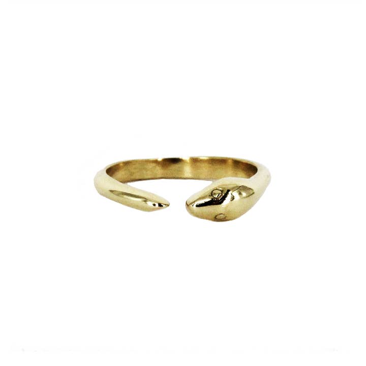 Bague Serpent Ouroboros pour la vente par Julie Nolan
