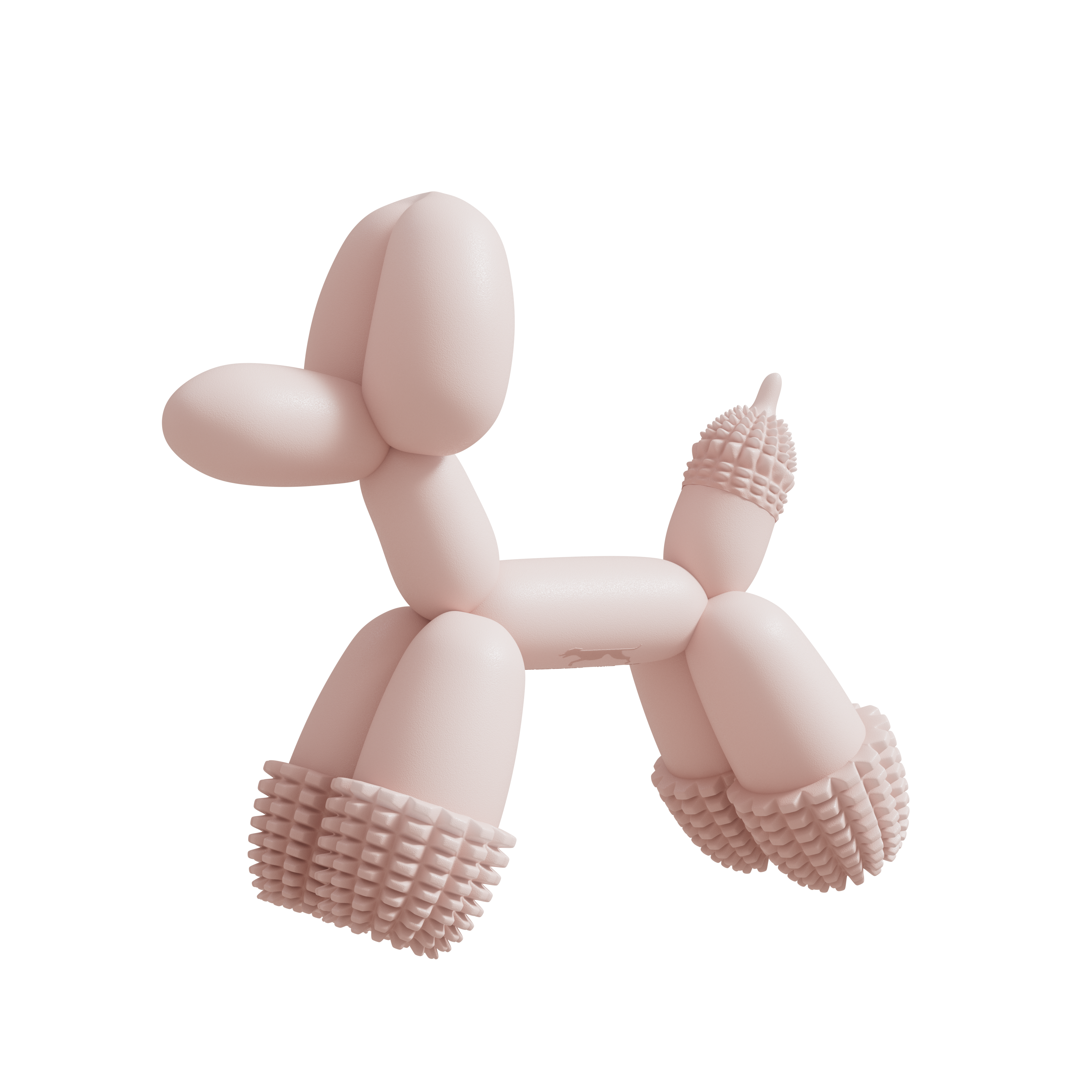 SANDDOG - Vente Jouet – chien - Jouet chien ballon artistique - rose4