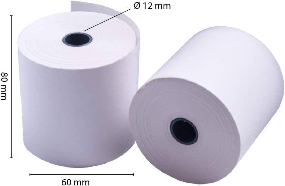 MEDEL OFFICE – wholesale Paper towels – Thermal Paper Rolls 80x60x12mm for BPA-free TPV Adder1