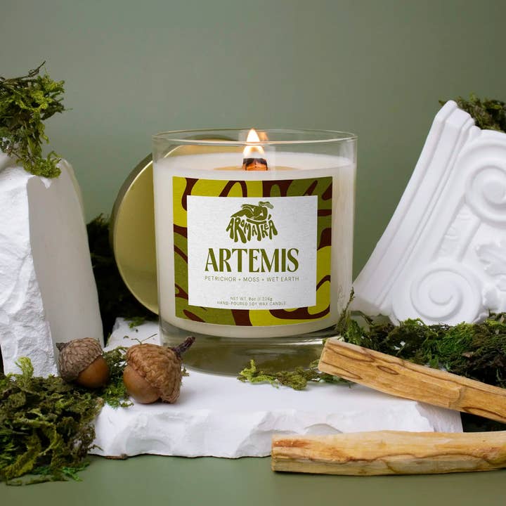 Aromatheá - Wholesale Jar/Filled Candle - Artemis Candle2
