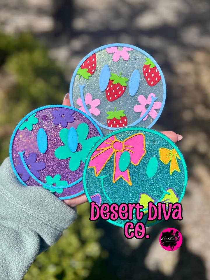 Sac surprise de désodorisants pour voiture à thème printanier pour la vente par Desert Diva Co