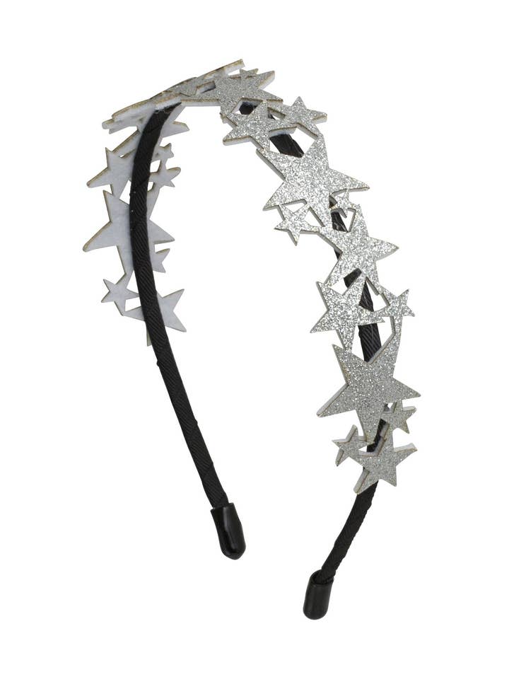 Starry Night Headband - Silver for wholesale by Project 6 NY Kids