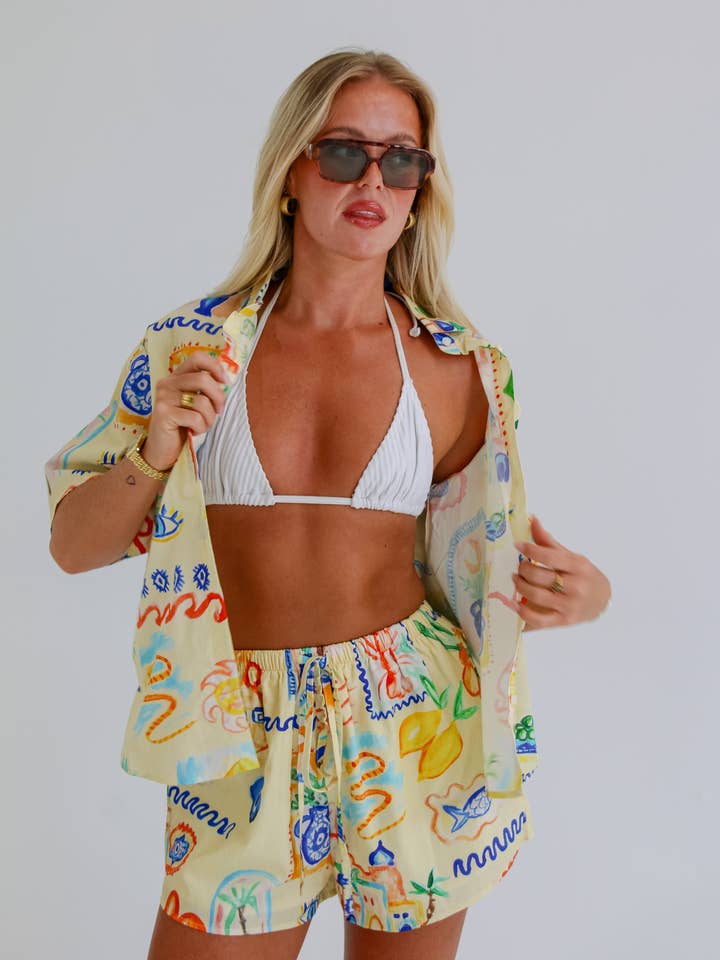 Cairo Two Piece Set 100% Cotton for wholesale by Melci Studio